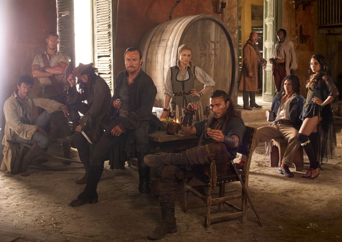 'Black Sails' tells the story of Captain Flint in the 20 years before 'Treasure Island' (Starz)